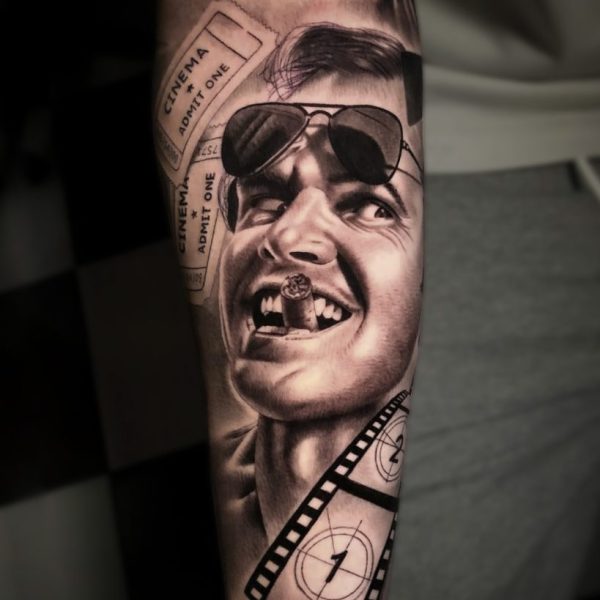 tatuar realismo tatuaje realismo tatuaje fotorealismo - Jaula Tattoo Estudio de tatuajes Torrente - Estudio Tatuajes Valencia tatuaje Naranja Mecánica