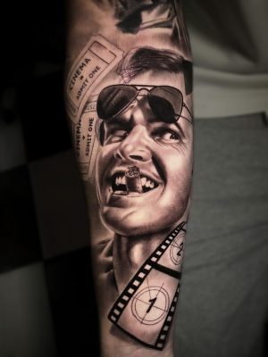 tatuar realismo tatuaje realismo tatuaje fotorealismo - Jaula Tattoo Estudio de tatuajes Torrente - Estudio Tatuajes Valencia Naranja Mecánica